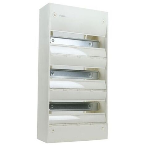 Hager GD313A Cuadro eléctrico desnudo 3 filas 13 módulos Gamma+ 13