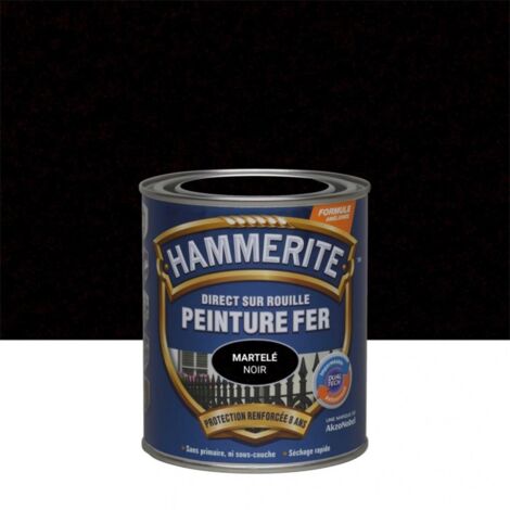 Pintura para hierro martillado negro 0,75 l - Hammerite