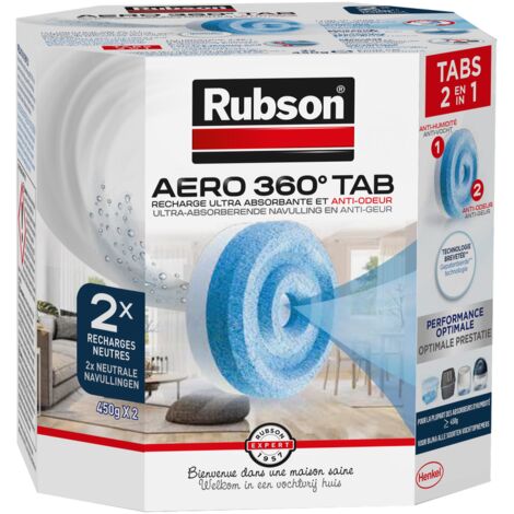 Recarga Aero 360° Pack de 2 Pastillas - Rubson
