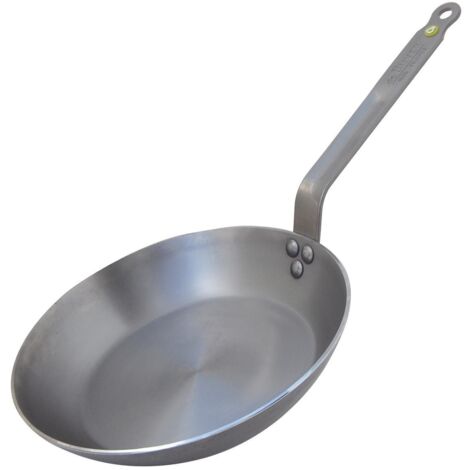 Poêle à Omelette De Buyer Mineral B Acier Carbone, Antiadhésif Naturel, Cuisson Saine - De Buyer (1/2)