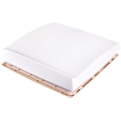 Claraboya Omnivent 40x40 con manivela THULE Color - Blanco opaco