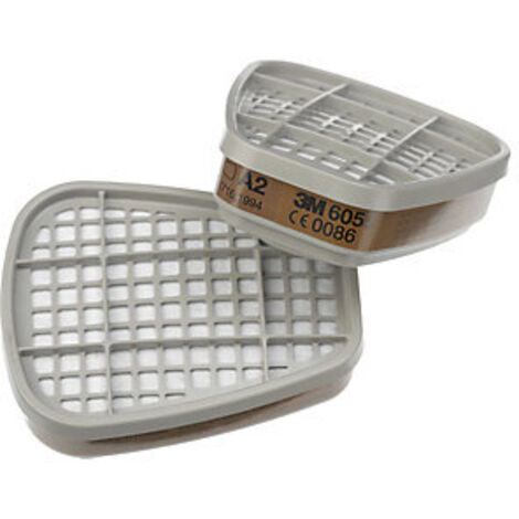 FILTRO DE GAS Y COMBINADO 3M 6055 CLASE DE FILTRO/NIVEL DE PROTECCIÓN: A2 4 PARES