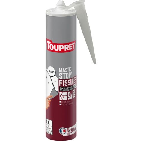 Masilla TOUPRET Crack Stop 300ml Blanco - BCMACEXB300