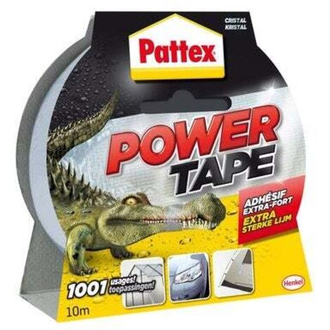 Cinta adhesiva Power Tape 5x10m Crystal - Pattex