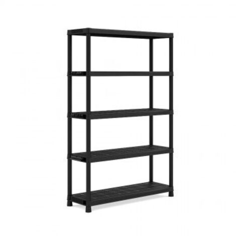 Estantería de 5 estantes con refuerzo para cargas pesadas 120 x 40 x 187 cm - Abm (1/2)