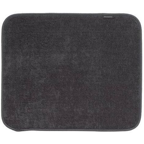 Estera escurridor de microfibra gris oscuro - lado del fregadero - Brabantia