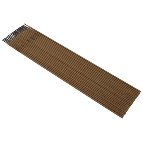 Toolland Ø2.0 x 350 mm Electrodos de soldadura de rutina, ideales para todas las posiciones de soldadura, 20 piezas (1/3)