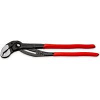 KNIPEX 87 01 400 SB Cobra® XL Tenazas pico loro para tubos Mangos plasticos por inmersión antideslizantes gris atramentado 400 mm