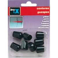 Embout Rondx8 Pour Diam10 Noir - Inofix