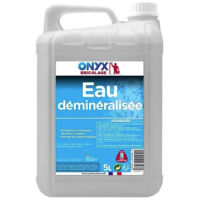 Agua desmineralizada, lata de 5 L.