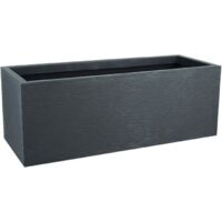 Jardineras de plástico Graphit 57 79,5 x 29,5 x 29,5 Gris Antracita - Eda
