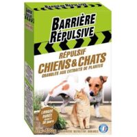 Répulsif Chiens Chats Granulés Prêts à L'emploi 400g /nc - Barriere Repulsive.