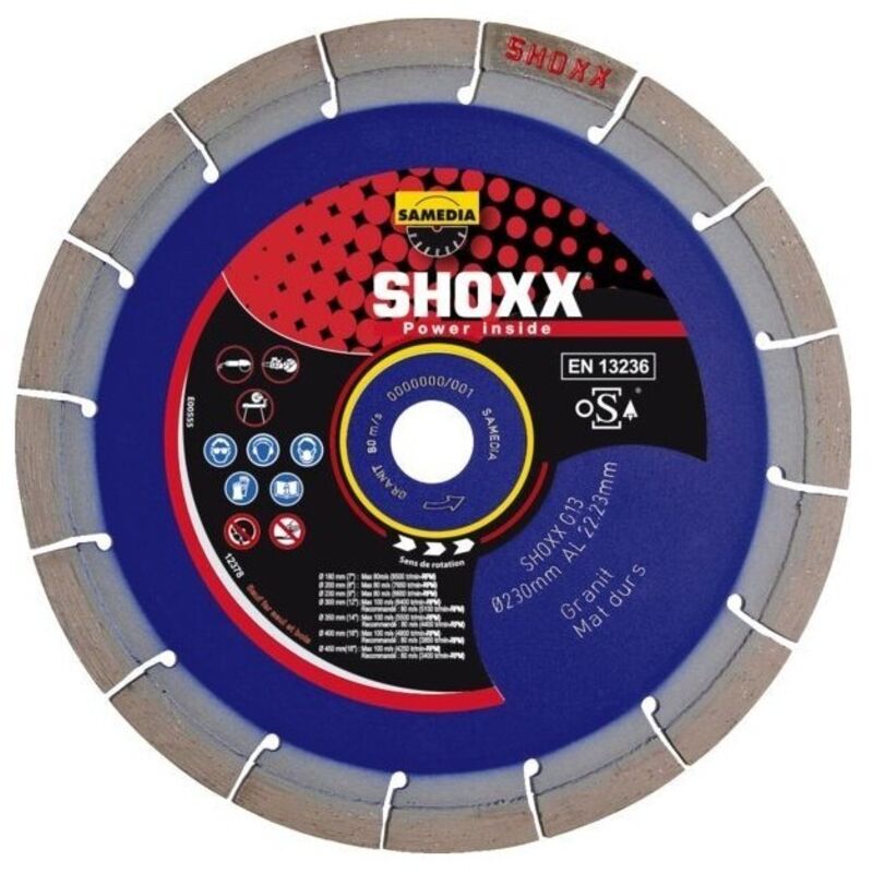 Diamant-Scheibe passend für Trennschneider Motorflex Dolmar PC-6414 D 300mm 25,4