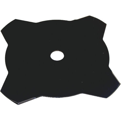 Lame 4 Dents Pleine Adaptable Pour Débroussailleuse - Coupe De 255mm, Alésage: 20mm, épaisseur: 1,5mm. (1/2)
