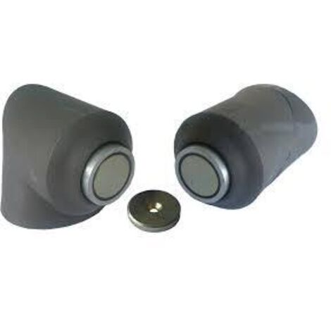 Magnetischer Universal-Türstopper 161330 MONIN - Grau - Kraft 20Kg - 161330