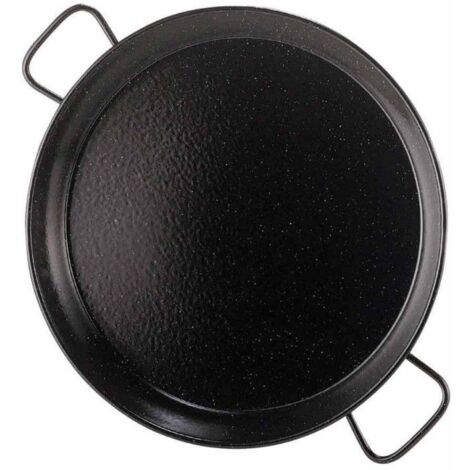 Emaillierte, valencianische Paellapfanne  19 Personen / 60 cm.