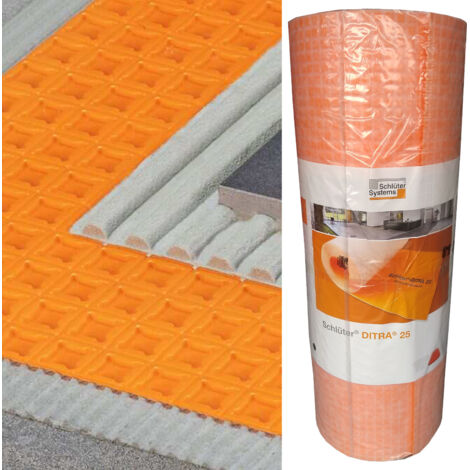 Schlüter DITRA 25 D30M Verbundentkopplungsmatte 30m² Rolle neue Version