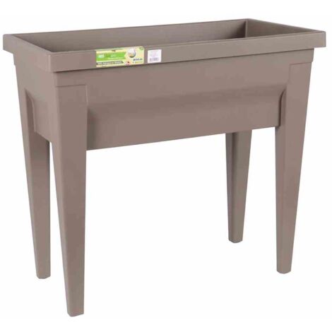 Gemüsegarten ohne Gewächshaus L x B x H 76 x 38,5 x 68 cm Taupe - Eda