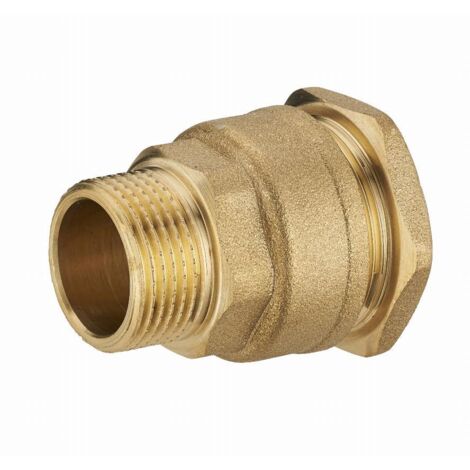 Messingfitting für Polyethylenrohr männlich M1/2' (15x21) NOYON & THIEBAULT - Ø 20 mm - 1726-2015L1