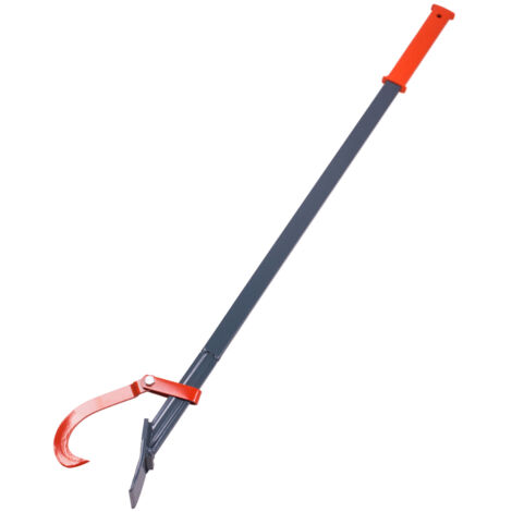 Abschlaghebel BAHCO. Aus geschmiedetem Profilstahl mit schiebbarem Haken, Kunststoffgriff, Länge 130 cm, Gewicht 3400 g, dieses (1/5)