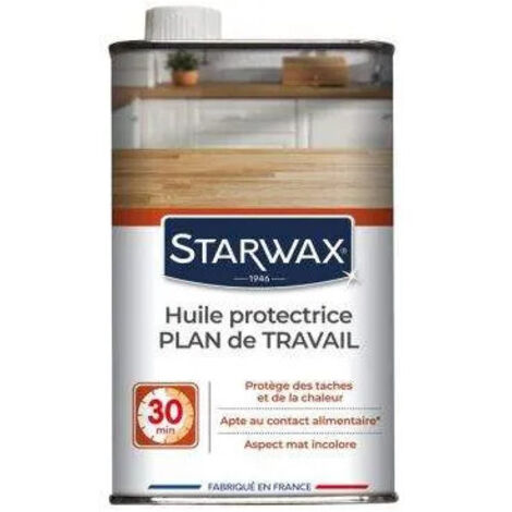 Huile Protectrice Plan De Travail 1 Litre - Starwax