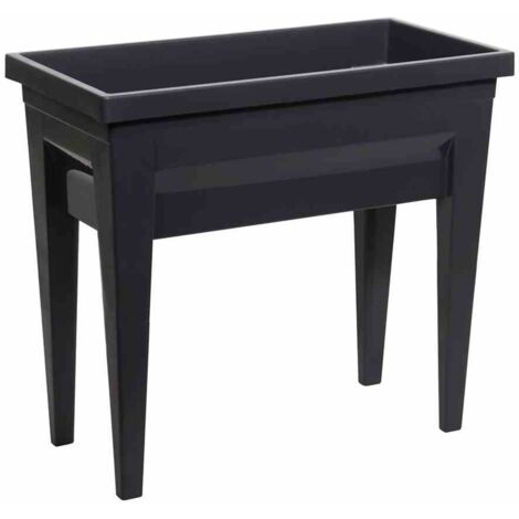 Gemüsegarten ohne Gewächshaus L x B x H 76 x 38,5 x 68 cm Anthrazitgrau - Eda