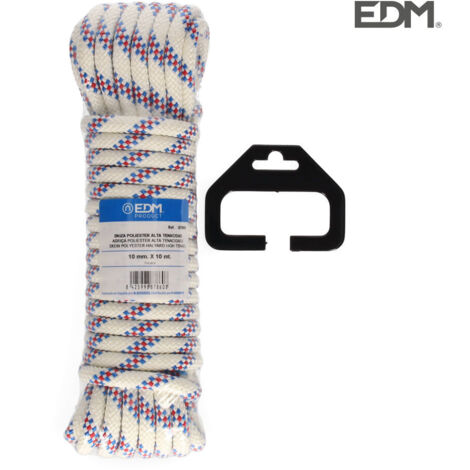 Strang EDM 10 m Polyester-Fall High Tend Tricolor Gauge 10 mm