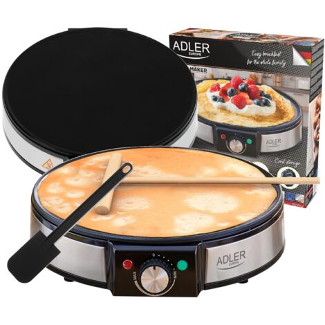 Adler AD 3058 Crêpière schwarz 30 cm 1600 W (1/5)