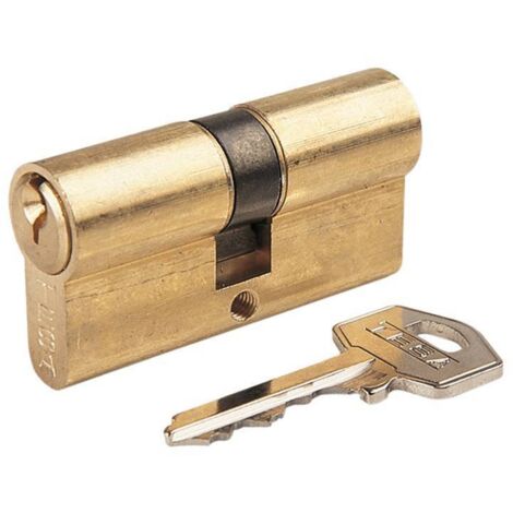 Tesa Assa Abloy, 50303535L, Standardzylinder, TE5, langer Nocken, Schlüssel - Schlüssel, Messing, 35 x 35 mm
