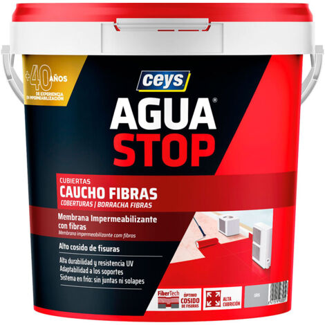 Ceys Wasserfeste Farbe grau 5 kg imprägnierend