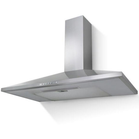 370 M3 - Elektrische Bestellungen - 3 Geschwindigkeiten - Metallfilter - LED-Beleuchtung - Länge 90 cm - Valia 900 - Trapez - Edelstahl - Faber