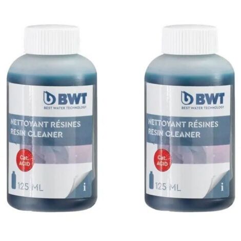 Harzreiniger - BWT - Stericlean - Reinigt effektiv Ionenaustauscherharze in Enthärtern - 2 x 125ml