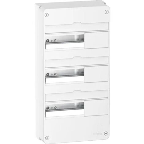 3-reihiges Schaltfeld mit 39 Modulen, kompatibel mit Resi9 SCHNEIDER ELECTRIC