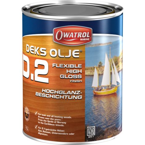 Owatrol Deks Olje D2 1 Liter Marine - Owatrol