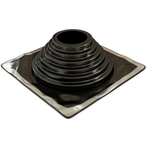 Pipeco TEN 205004 schwarz Nr. 4 D80 bis 153mm quadratische Grundplatte 16 Schrauben