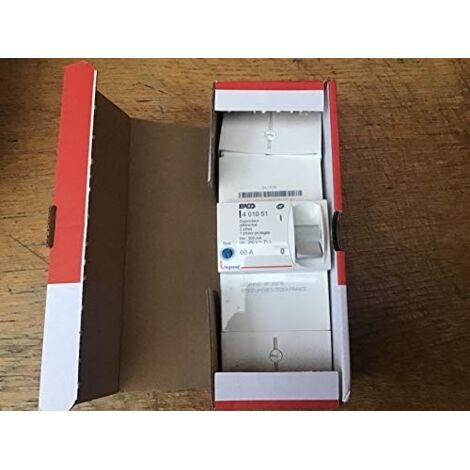 Legrand 401051 2P 60A 500mA Anschluss-Leistungsschalter – nicht einstellbar