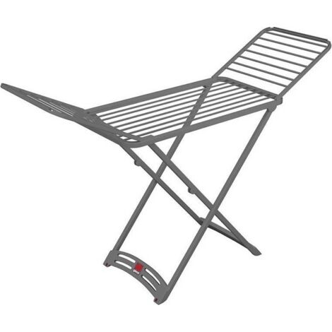 Graue Wäscheleine aus Graphit (100% Harz) 182 x 55 x 88 cm Gimi 153491