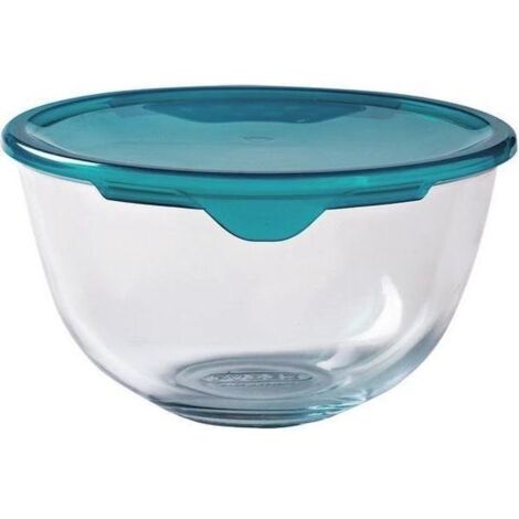 DAJAR PYREX SALATSCHALE MIXING, GLAS, TRANSPARENT, Ø21 CM, 1 EINHEITEN
