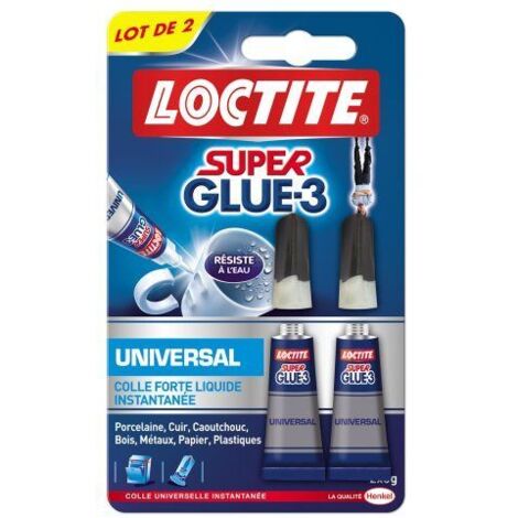 Superkleber-3 Universal Flüssigkeit 2x3g - Loctite