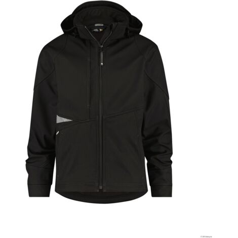 Dassy Gravity Softshell Jacke Schwarz S 103450-no-s (1/3)