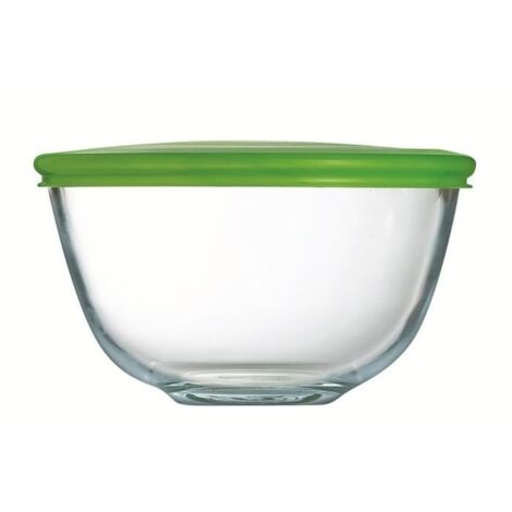 PYREX CLASSIC  MIXBECHER, MIT DECKEL, GLAS, 16 CM, 1 L