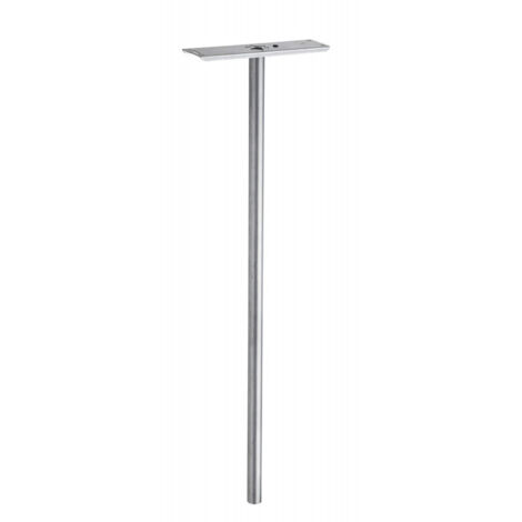 Verzinkter Briefkastenpfahl, Höhe 110 cm, Durchmesser 4,5 cm