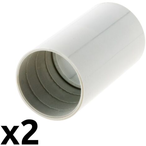Muffe für Kabelkanal Ø25mm (2 Stück) - Grau - Zenitech