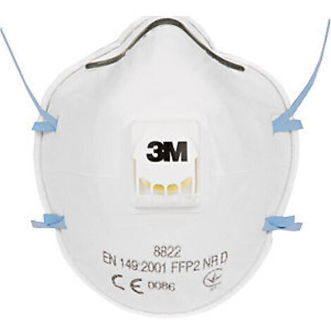 Masque Antipoussière 8000 Protection Respiratoire Efficace - Générique (1/2)
