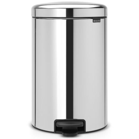 Mülleimer Brabantia Edelstahl 20 Liter Pedal