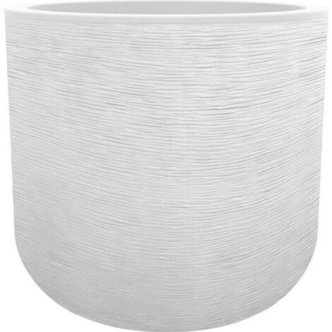 EDA PLASTIQUE - GRAPHIT'UP RUNDER TOPF 40 CM - 32,5 L - WEISS C RUS (1/3)