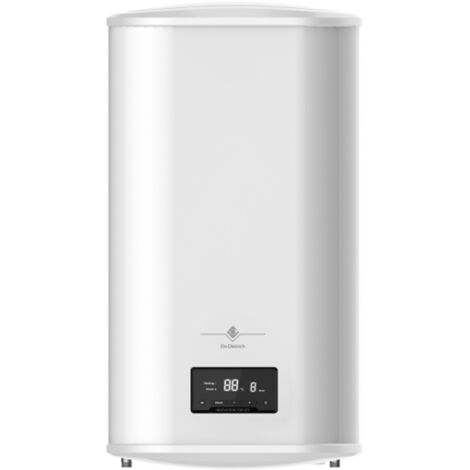 Flacher wandmontierter elektrischer Warmwasserbereiter mehrere Positionen CESL C De Dietrich 100 L