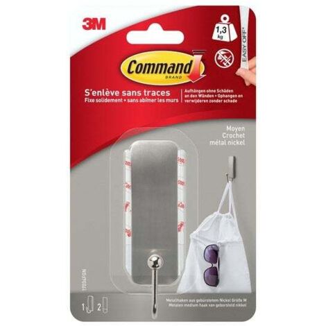 Wiederverwendbarer Haken, COMMAND grau 1,3 kg COMMAND (1/4)