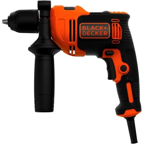 550W Percussion Bohrer mit zusätzlichem Griff für größere Präzisionsschwarz+Decker Beh550 (1/5)