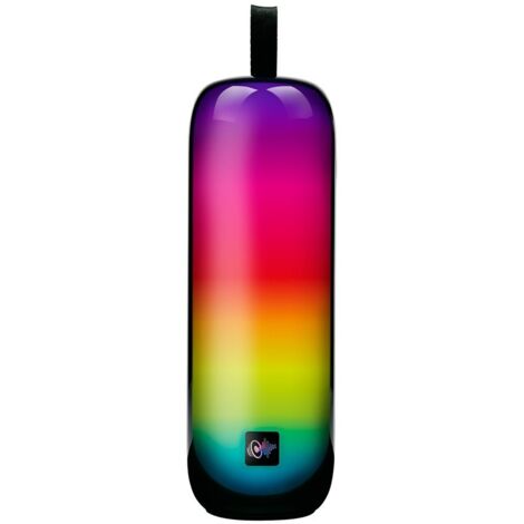 Bluetooth-Lautsprecher 10 W mit 8 Beleuchtungsmodi ø8 x 24 cm (1/5)